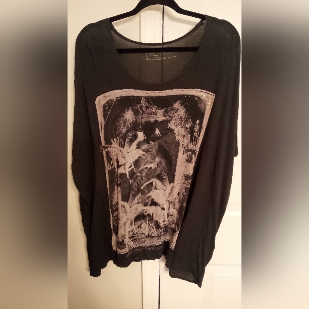 Allsaints Spitafields Viscose Top